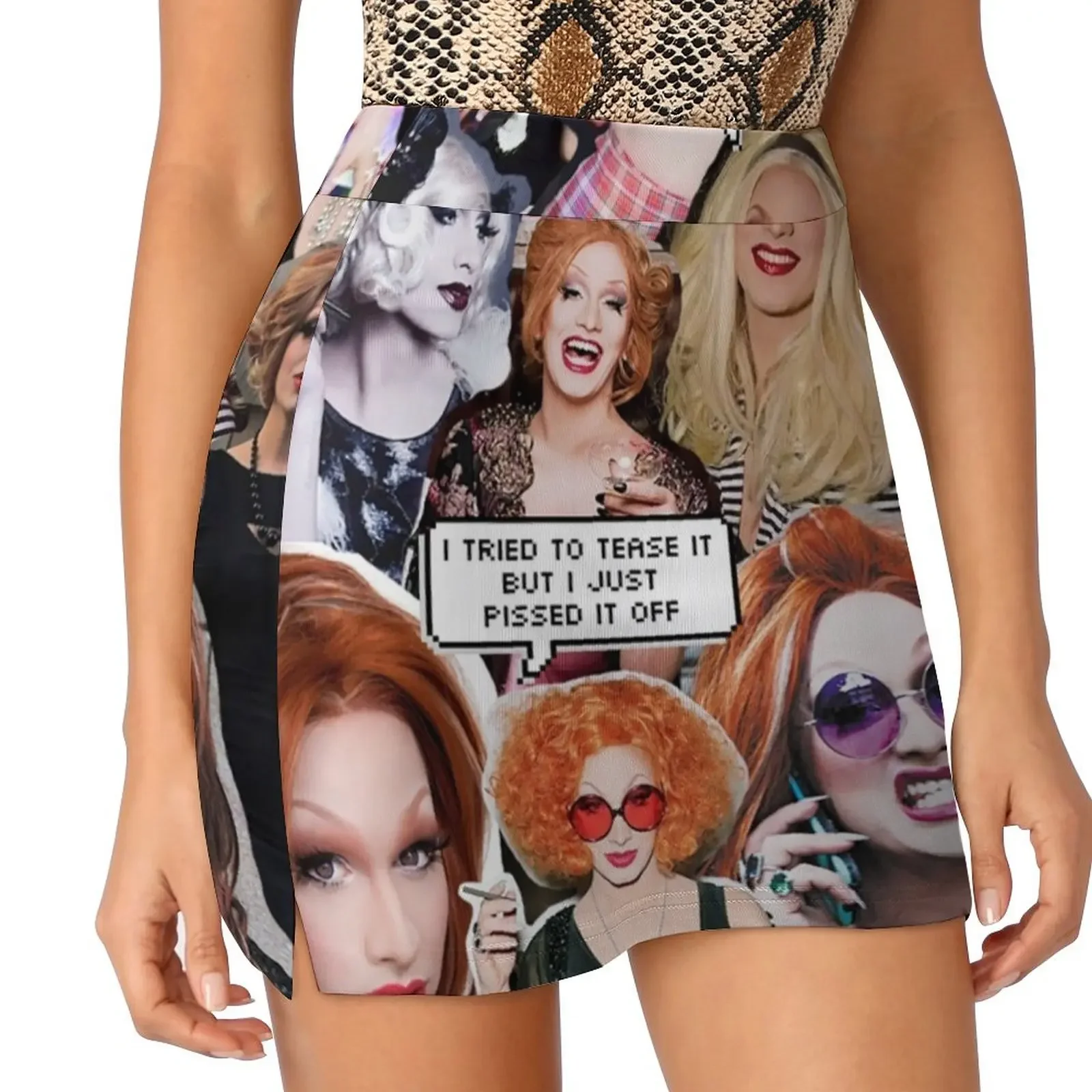 

Jinkx Monsoon Mini Skirt Clothing female korean clothes ladies mini denim skirt kawaii clothes