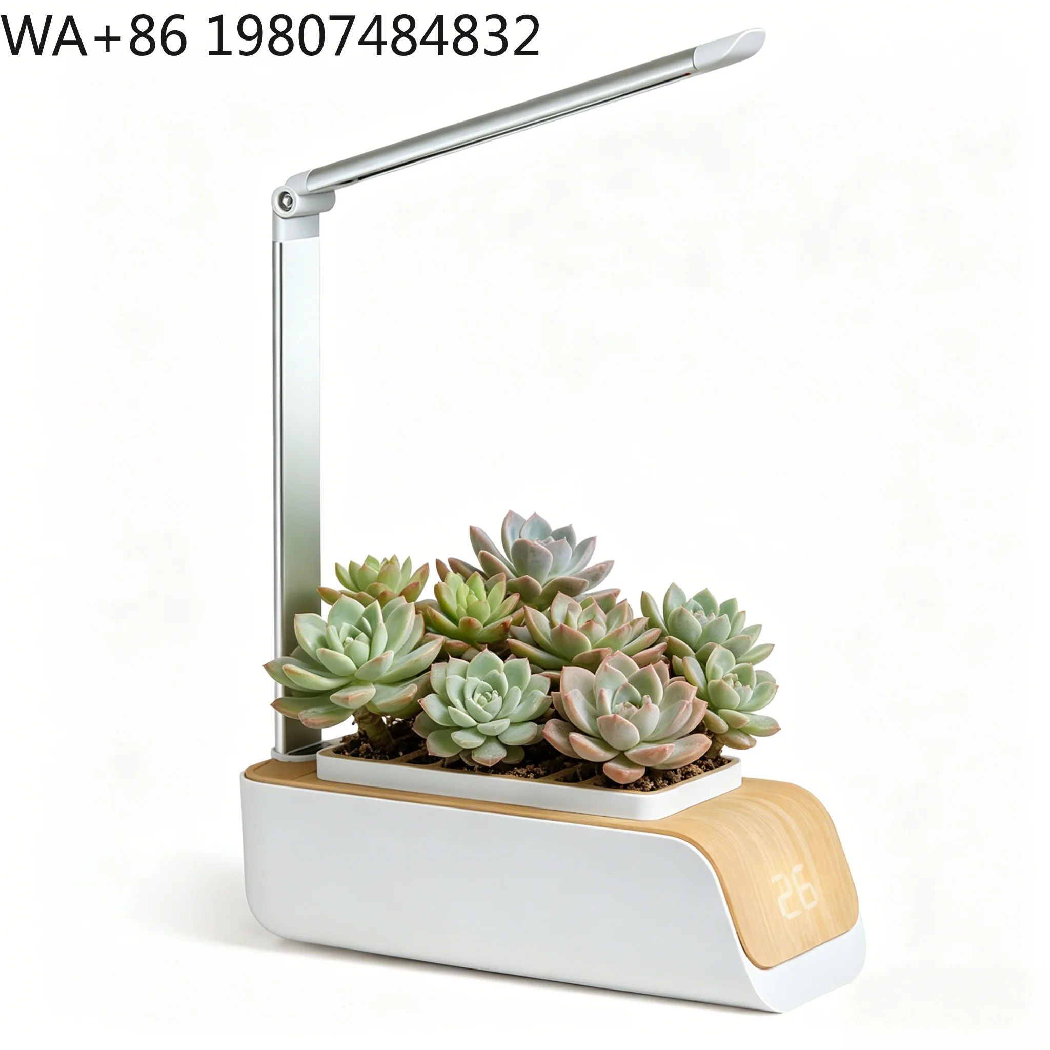 Automatic Timing Self Watering Desktop Soilless Cultivation Pot Complete Hydroponic Starter Kit Full Spectrum LED Fill Light