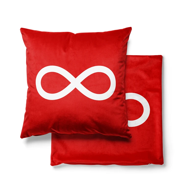 Gaslight Gatekeep Girlboss Metis Red Version Throw Pillow Covers Cushion Cases Pillowcases for Sofa 45cm x 45cm