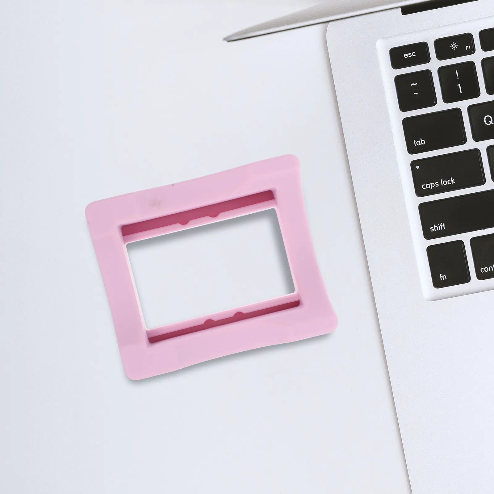 

Silicone Cup Cradle for Tumblers Mugs Glassware Non-Slip Tumbler Holder Slot Storage Compact Small Cup Stand Pink