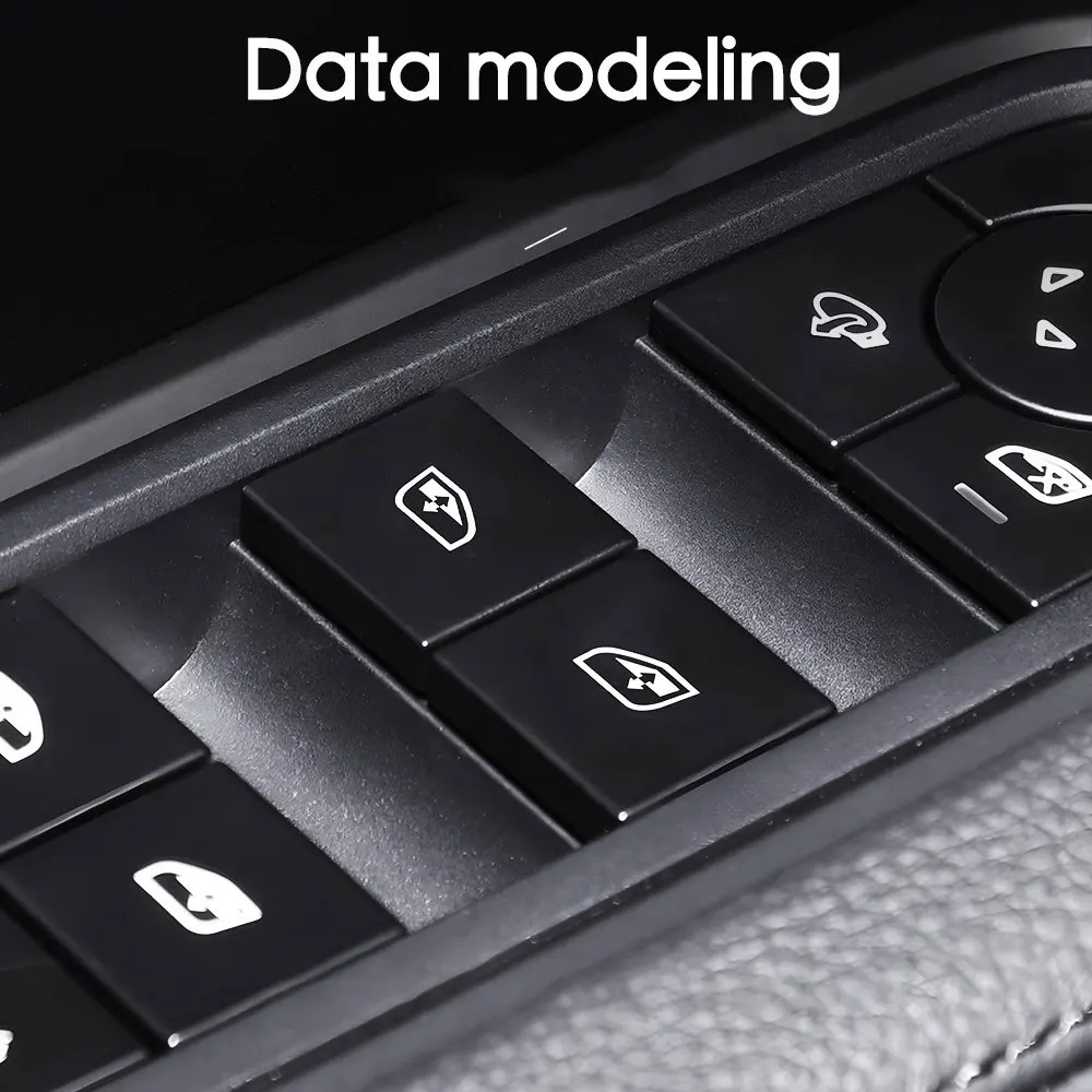 For Porsche Cayenne Panamera 2018-2020 2021 2022 2023 2024 Car Window Lifter Button Cap Windows Push Switch Button Replacement - Image 3