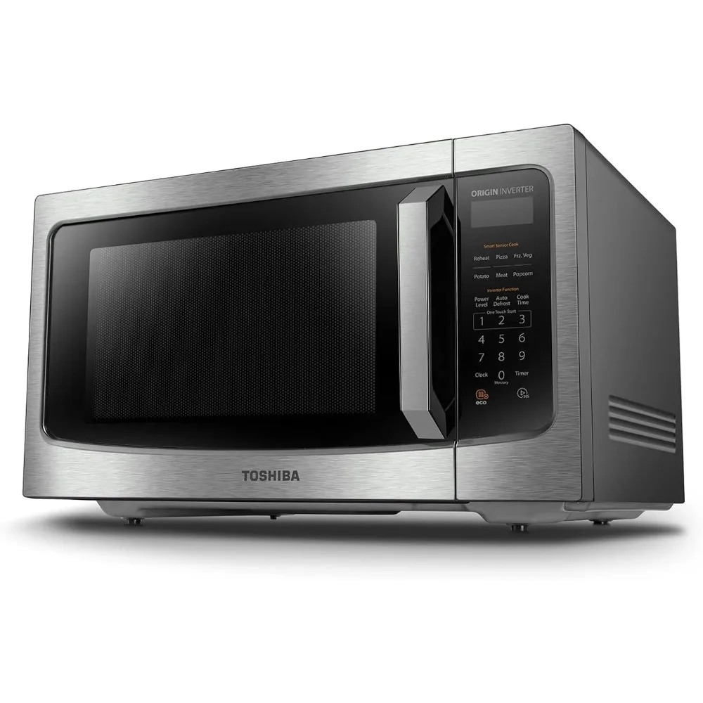 TOSHIBA-Forno microondas com tecnologia inversor, cozinha Essentials, sensor inteligente, bancada, ML-EM45PIT SS