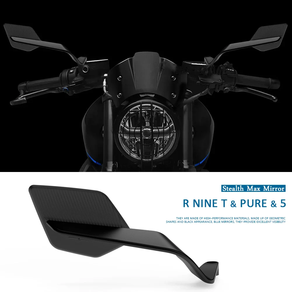 

Алюминиевое зеркало заднего вида Stealth Max, новое боковое зеркало для мотоцикла BMW Rninet RNINET Pure R nine T/5 R9T R NINE T