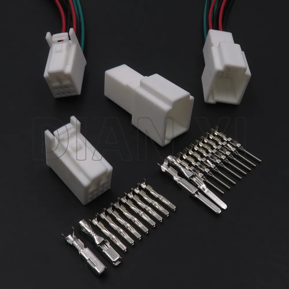 Комплект-из-10-контактных-автомобильных-разъемов-штекер-гнездо-90980-12328-7283-4956-композитный-разъем-переменного-тока-аксессуары-для-авто