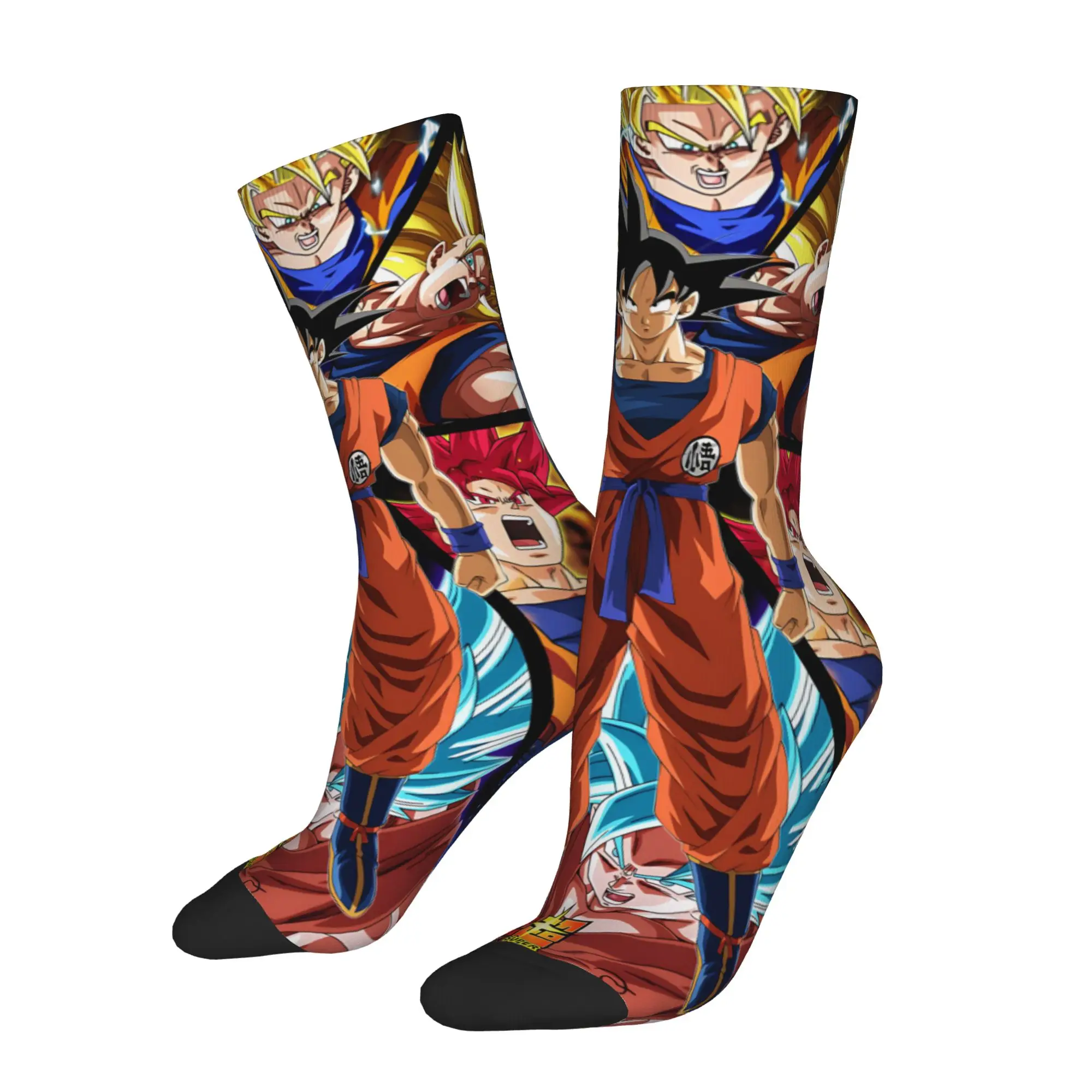 

Dragon Ball Z Goku Men's Socks Unisex Adults 18 Plus Harajuku Pattern Printed customized items Socks