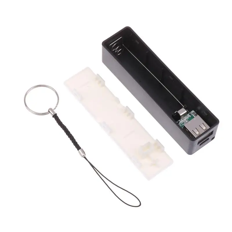 1/3 قطعة 18650 علبة البطارية USB المحمولة المحمول صندوق شاحن الطاقة لتقوم بها بنفسك علبة البطارية عدة جديدة عالية الجودة #2