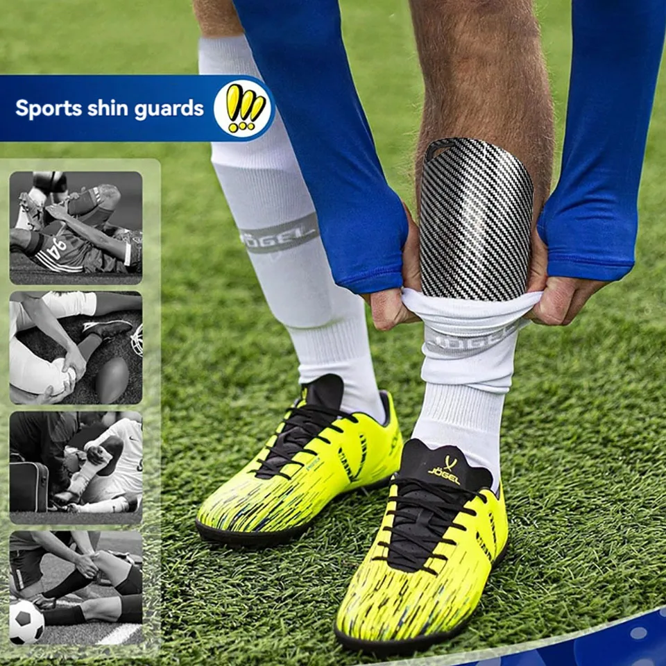 LOOGDEEL Professional Football Shin Guard Adults Kids Best Quality Sport Soccer Protective Shields Legging Shinguards Sleeves