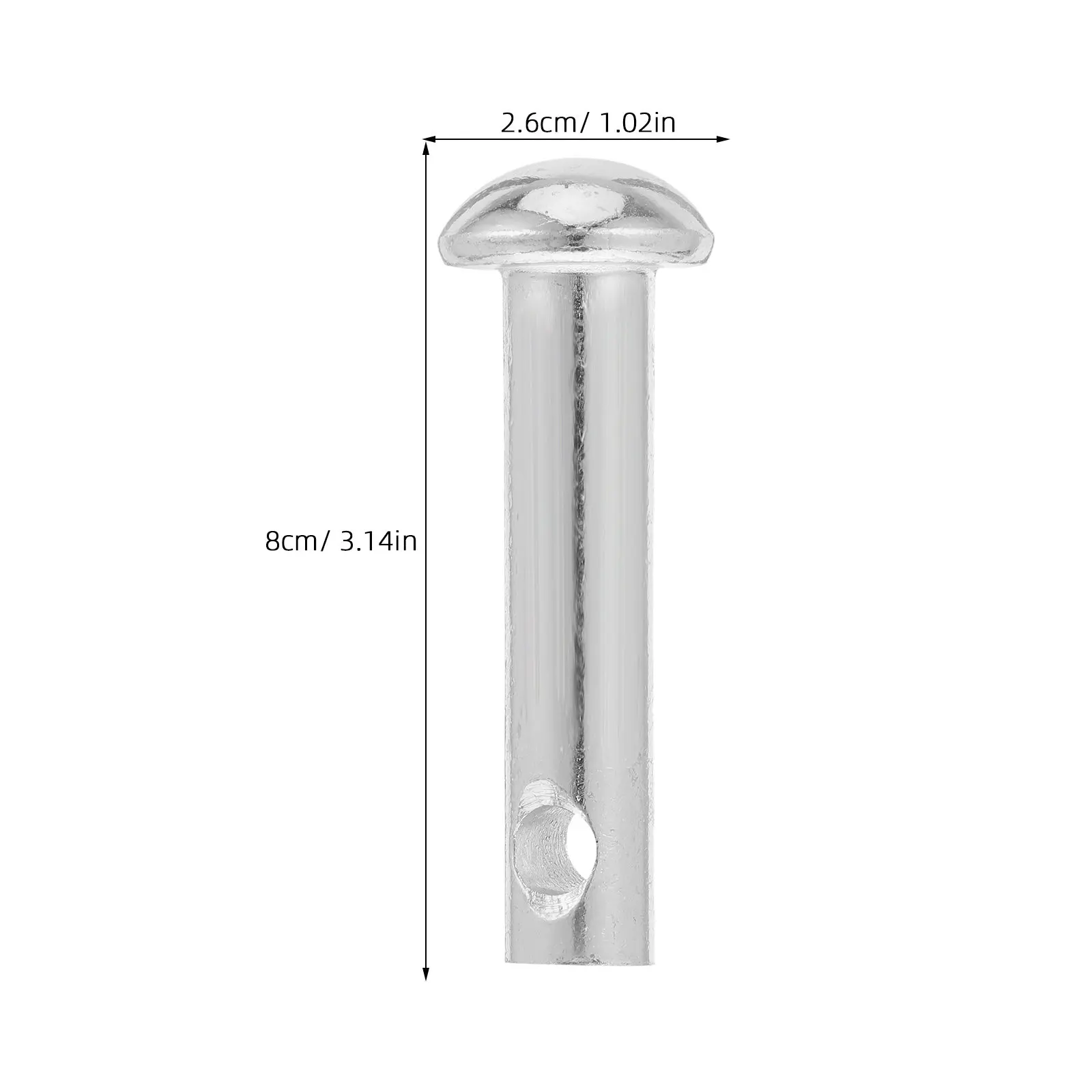 Heavy Duty Hammock Chair Pin Bolt Set – 2pcs Precision Engineered Porch Swing Hardware for Egg Chair & Patio Use