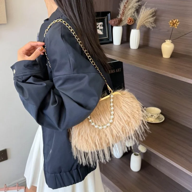 

Elegant Crossbody Handbag Leather Women's Bag High-End Luxury Brand Famous Designer Casual Commuter Vintage Daily Bag​