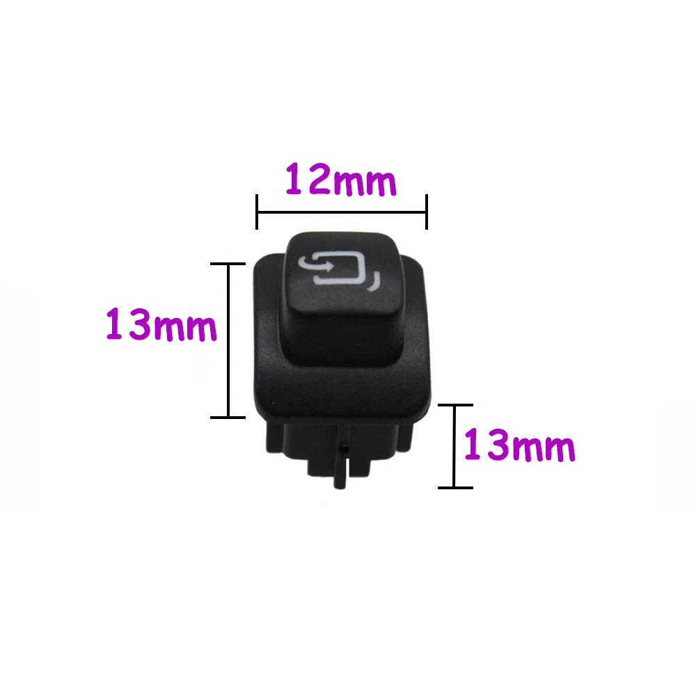 Car Armrest Side Rearview Mirror Folding Control Switch Knob Regulation Button For BMW 5 Series F10 F11 F18 520 523 525