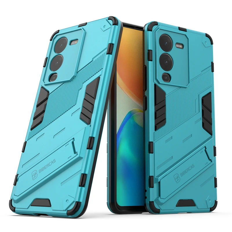 For Vivo V25 Pro Cover Case For Vivo V25 Pro Capas Shockproof Phone Bumper Kickstand Holder Cover For Vivo V25 Pro V25E Fundas