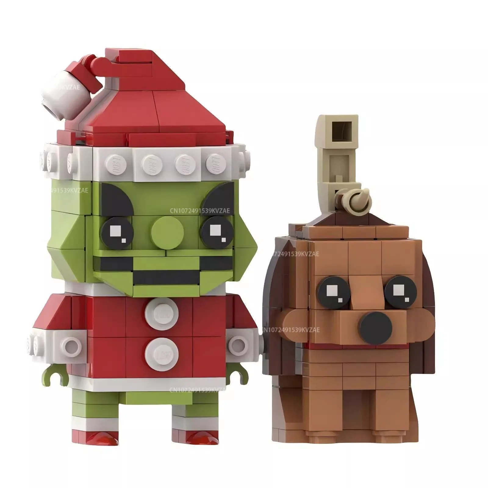 MOC الفيلم الكلاسيكي اللبنات المستقيمة الدكتور سوسيد الحب شخصيات الحركة الكوميدية أفكار مجموعة الطوب اللعب الهدايا #6