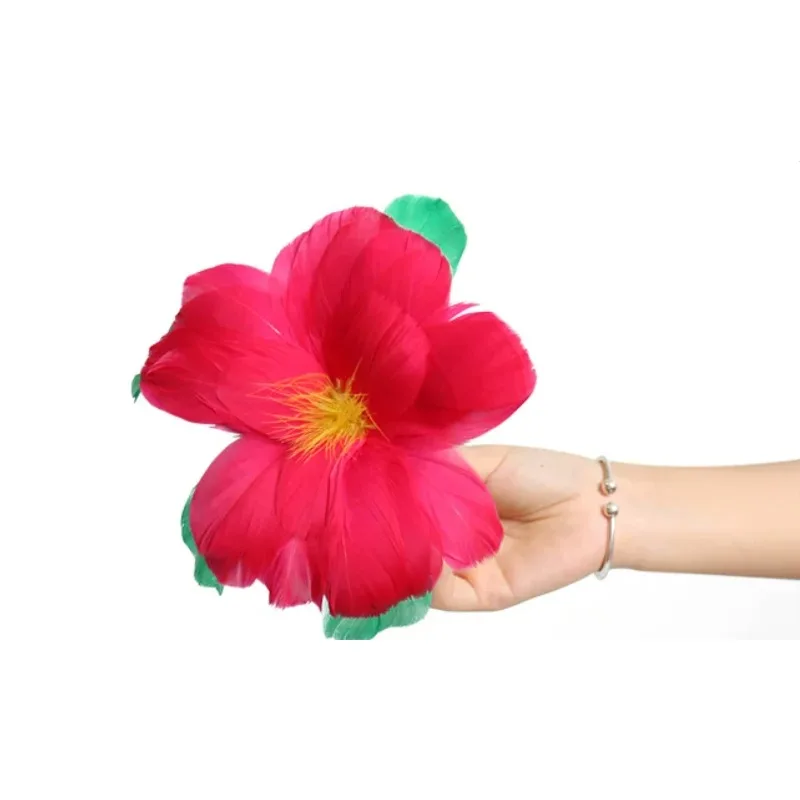 Set de Magia de Escenario: Flor Mágica que Desaparece y Aparece de la Manga, con Dispositivo de Extracción y Accesorios de Ilusión