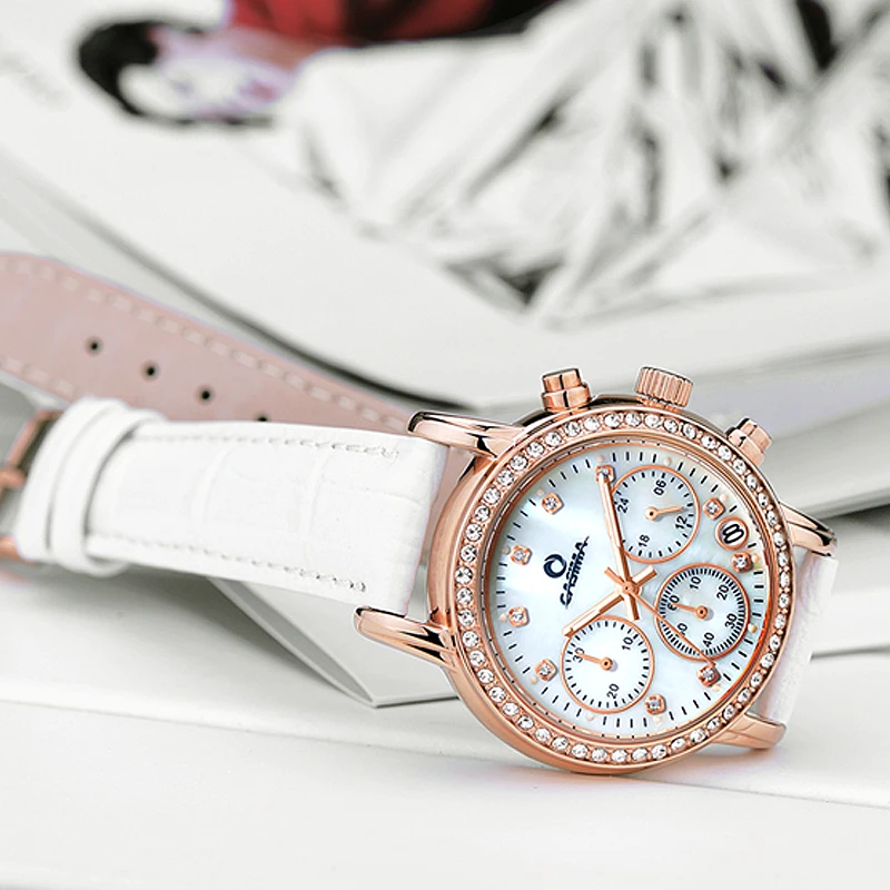 CASIMA Couple Watches Simple Trendy Fashion Watch Versatile Waterproof Luminous Ladies Quartz Watch Model SP-2603-1005