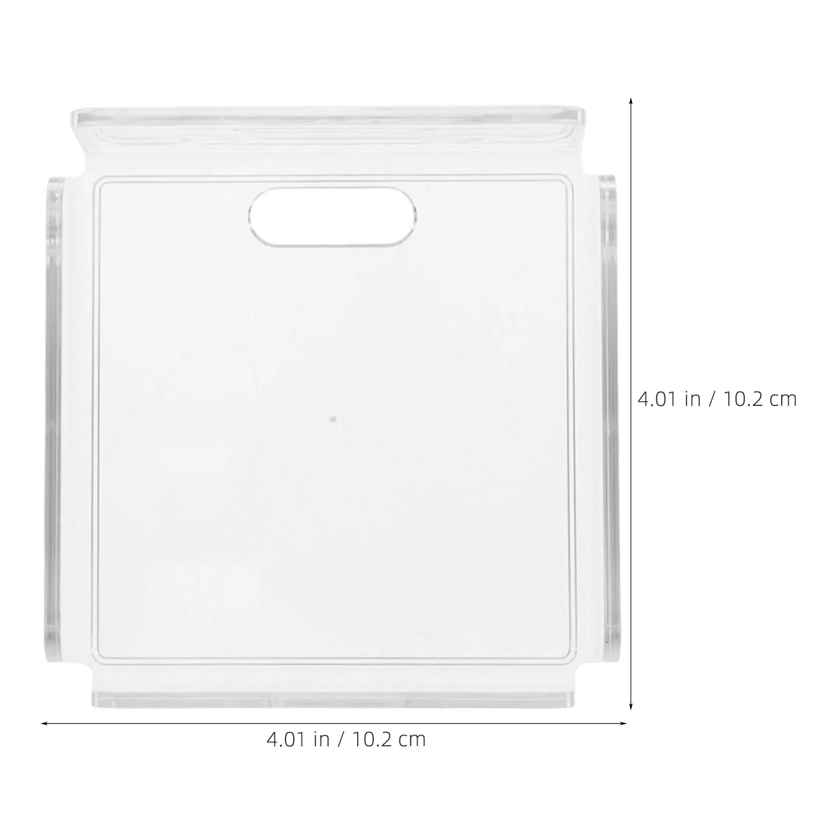 2Pcs Acrylic Clear Floating Shelf No Drill Wall Mounted Camera Bracket Router Speaker Holder Small Wall Storage Rack Invisible