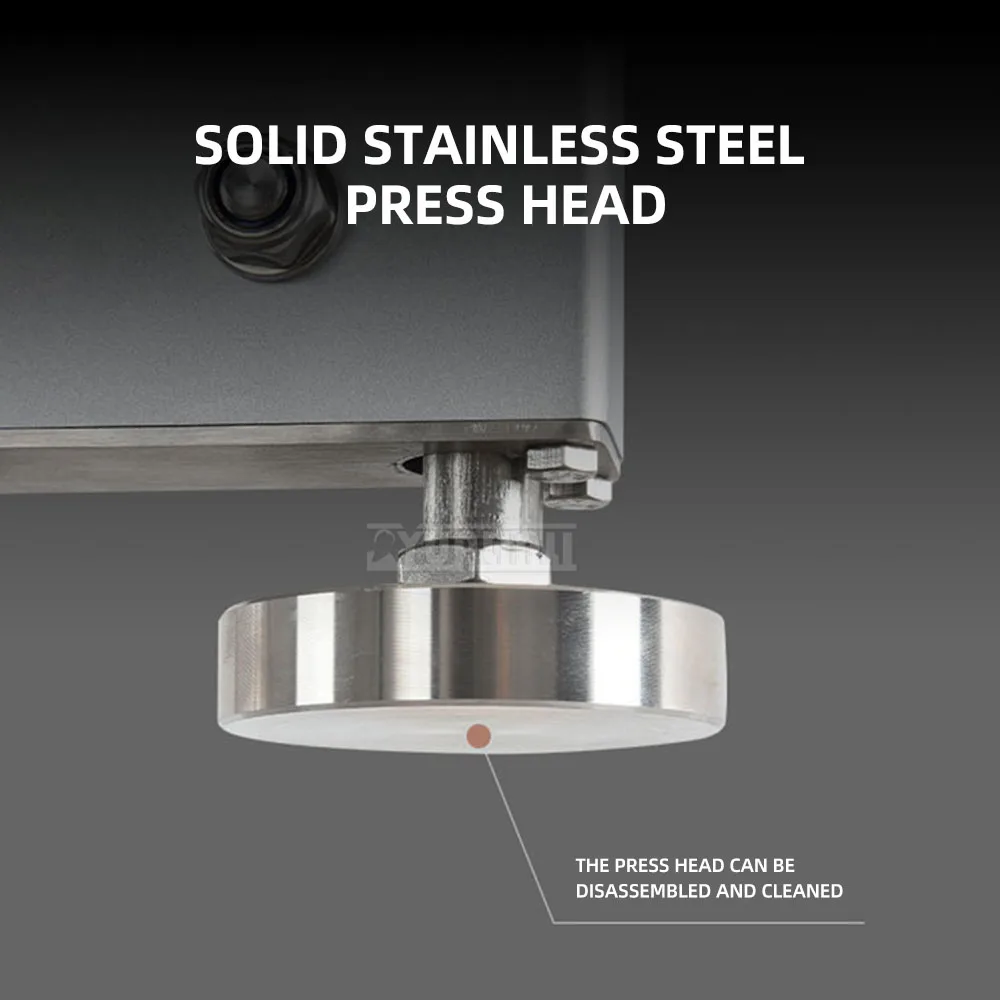 Stainless Steel Automatic Sealing Machine Cap Presser PET Bottles Aluminum Cans Sealer