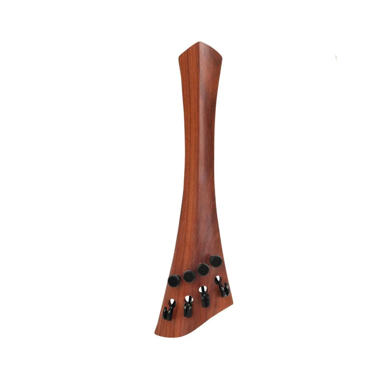 Cello Tailpiece with Fine Tuners Triangular Rosewood Cello Tailpiece Beveled
