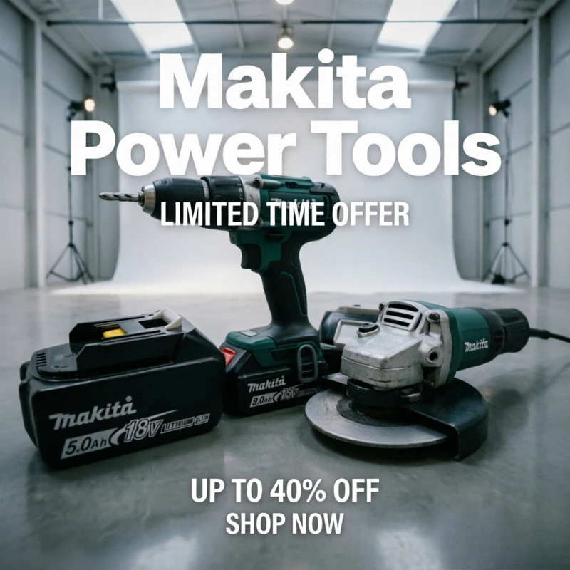

Makita High Endurance 18V Lithium Cell Low Self Discharge Stable Operation All Series Matching Electric Power Tool Battery Pack