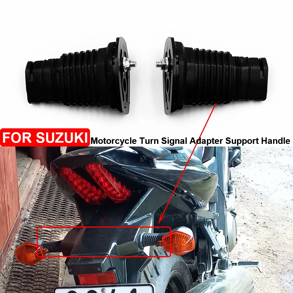 Motorcycle Turn Signal Adapter Support Handle  For SUZUKI GSF 600S 1200S Bandit SV 650S 1000S GSX-R 750 1000