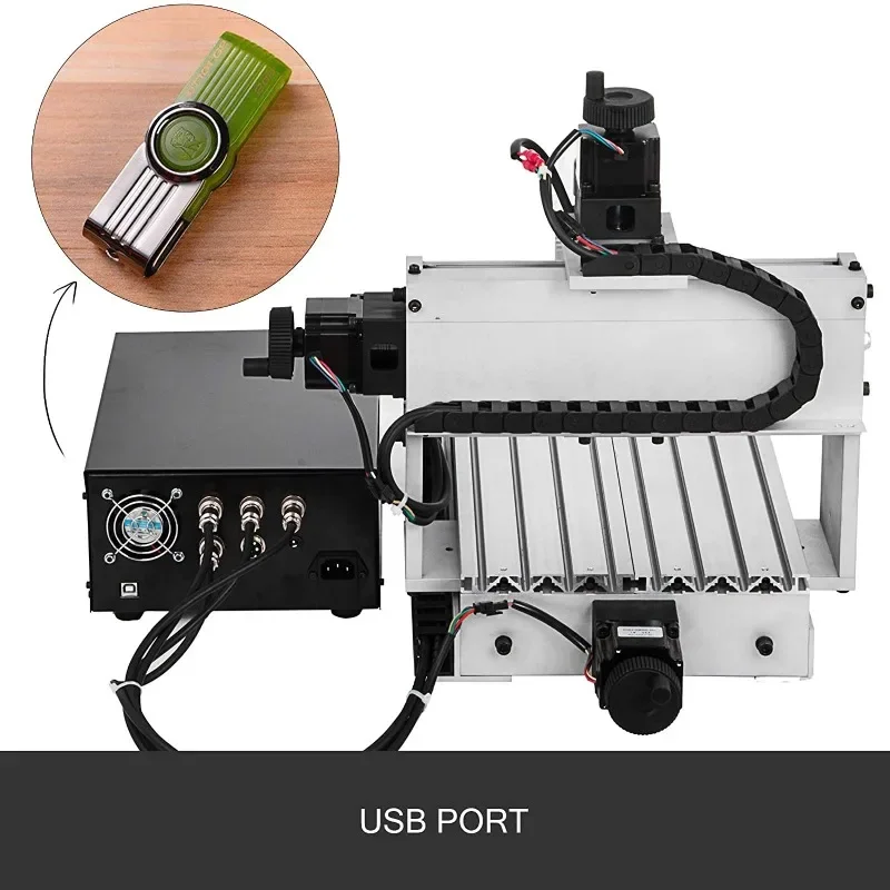 

【Factory Price】High Precision 3020T 3 Axis Engraving Woodwork CNC Wood Router Machine Carving Tools Artwork Milling