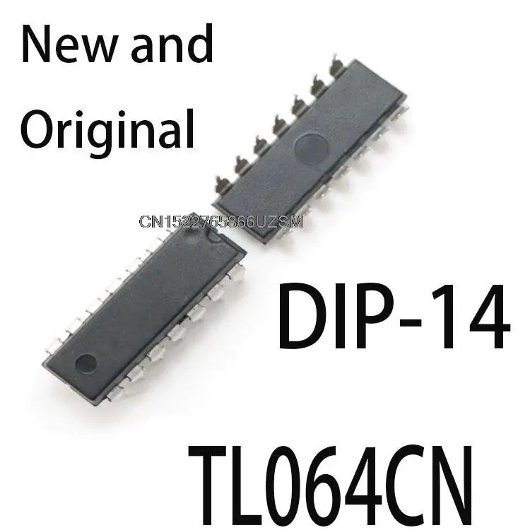 10PCS New and Original DIP-14 TL064 DIP14 064CN DIP TL064CP TL064CN