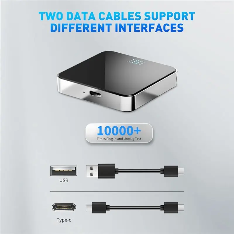 Adattatore Wireless Carplay A71Z, Plug and Play da Cablato a Wireless, Compatibile con Auto dal 2015 e per iOS 10+