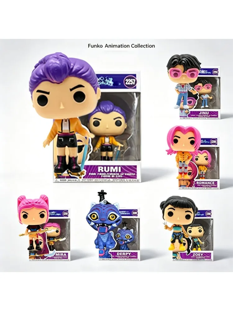 Anime-Charakter Vinyl-Actionfigur Rumi Mira Zoey Sammlermodell Spielzeug Schreibtischdekoration Ornament Geschenk für Cartoon-Fans