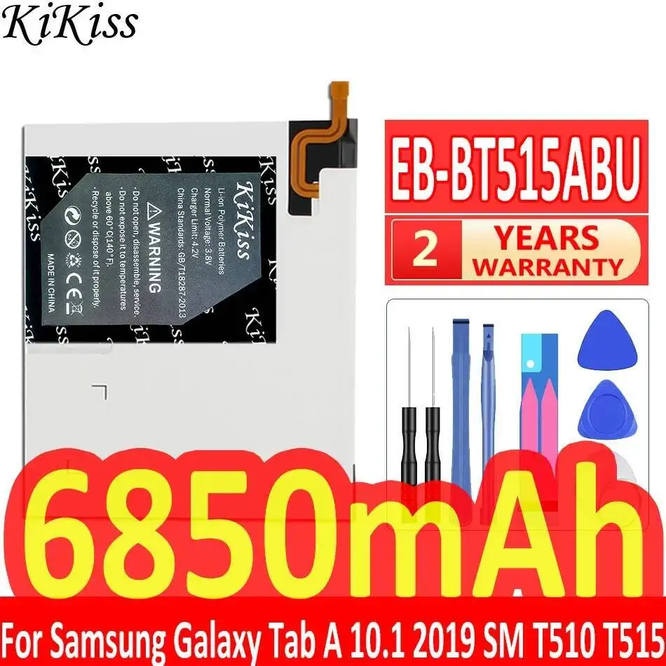 EB-BT515ABU قسط استبدال 6850Mah لسامسونج غالاكسي تبويب A 10.1 2019 SM T510 T515 بطارية الجهاز اللوحي دائم #3