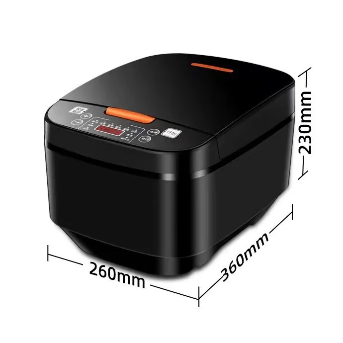 تصدير الإنجليزية المنزلية متعددة الوظائف الذكية جهاز طبخ الأرز توقيت منخفض السكر الطبخ الهيكل التدفئة