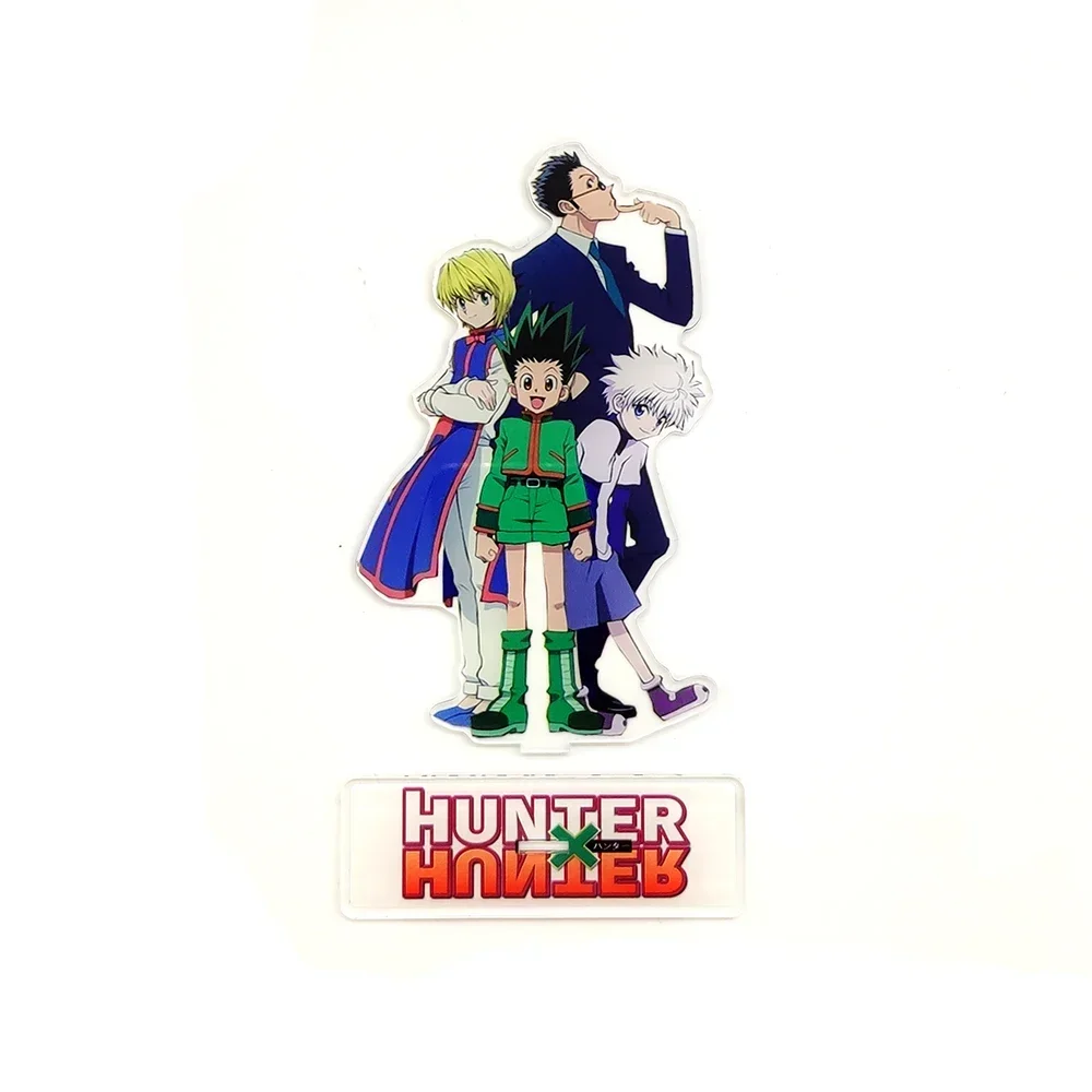 

Gon Killua Kurapika Leorio acrylic standee figurines desk decoration cake topper