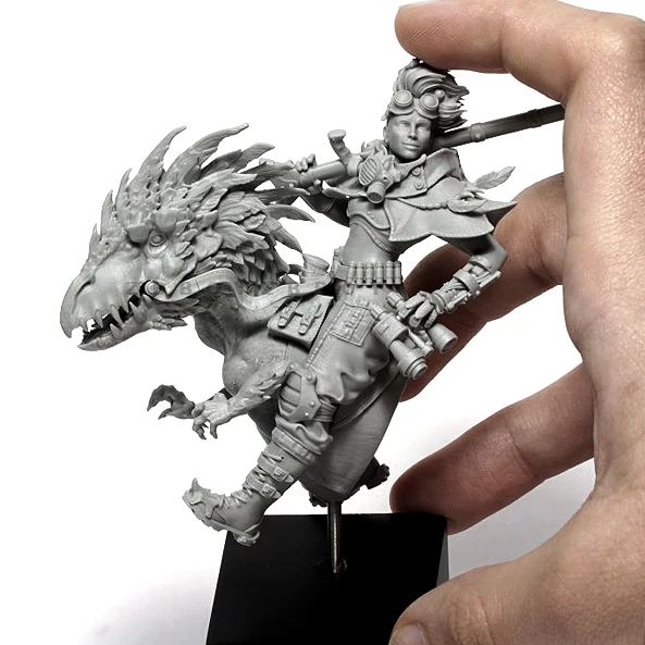 Kits de modèles en résine 1/24, figurine incolore et auto-assemblée (offre spéciale) A-1919