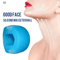 Fitness Jaw Exercise Stress Ball Face Jaw Exerciser Trainer Muscle Simulator for Cheekbones Trainer Jaw Chin Line