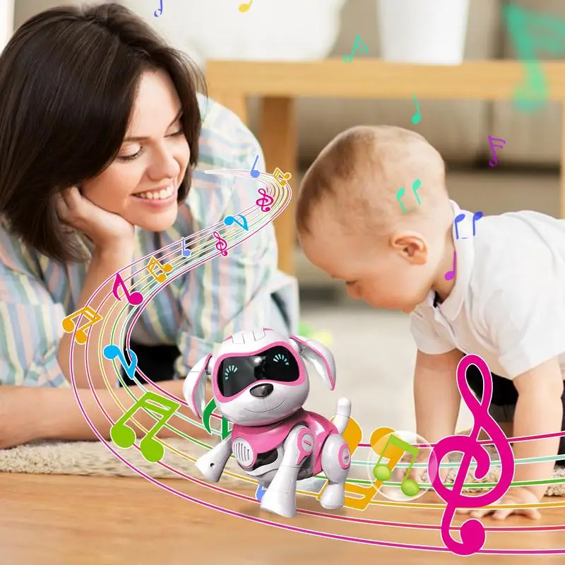 Robothond USB-opladen Zing dans Elektronisch realistisch huisdier Programmeerbaar interactief robotpuppyspeelgoed met functionele afbeelding