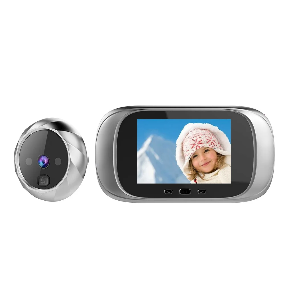 

LY-DD1 Doorbell Peephole Digital Door Camera Peephole Viewer video Eye Door Doorbell Outdoor Door Bell NEW