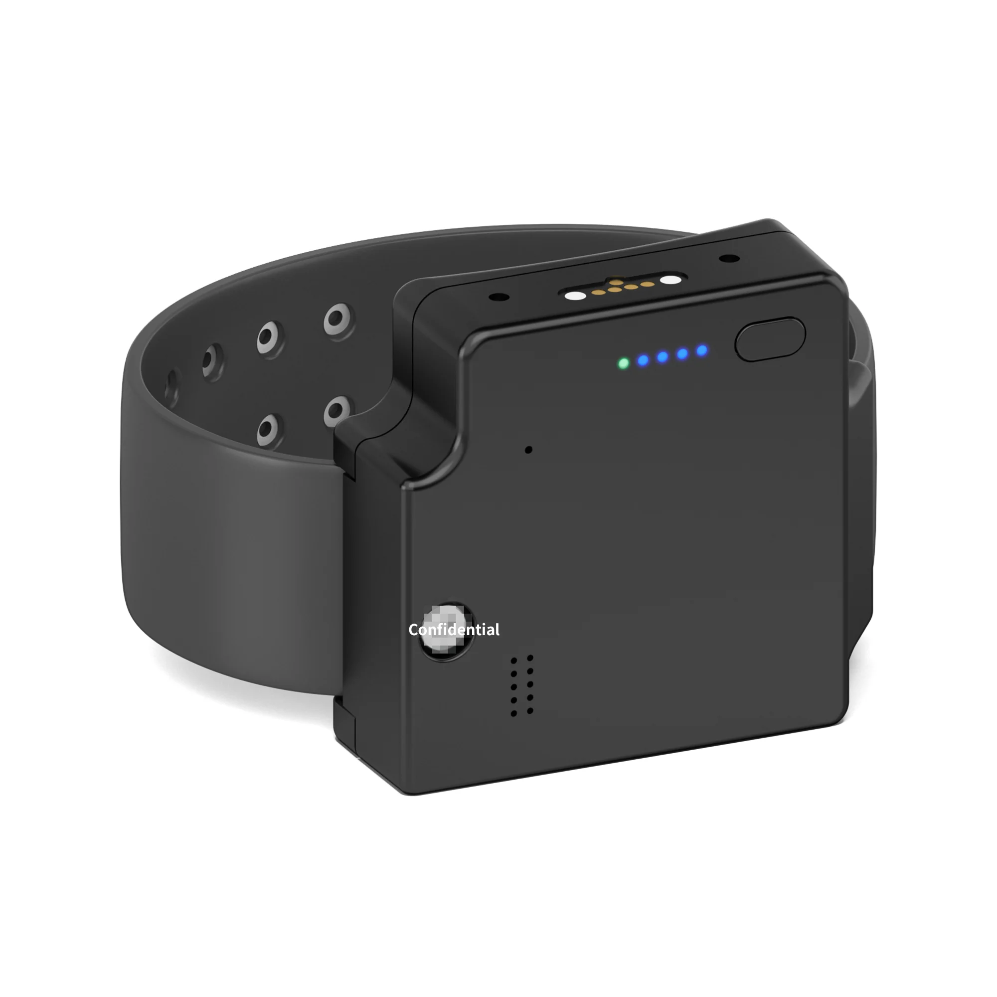 

4G Ankle Bracelet Tracker Beacon LBS for Prisoner Offender Parolee Waterproof Rubber Real-time Tracking Remote Voice Monitoring