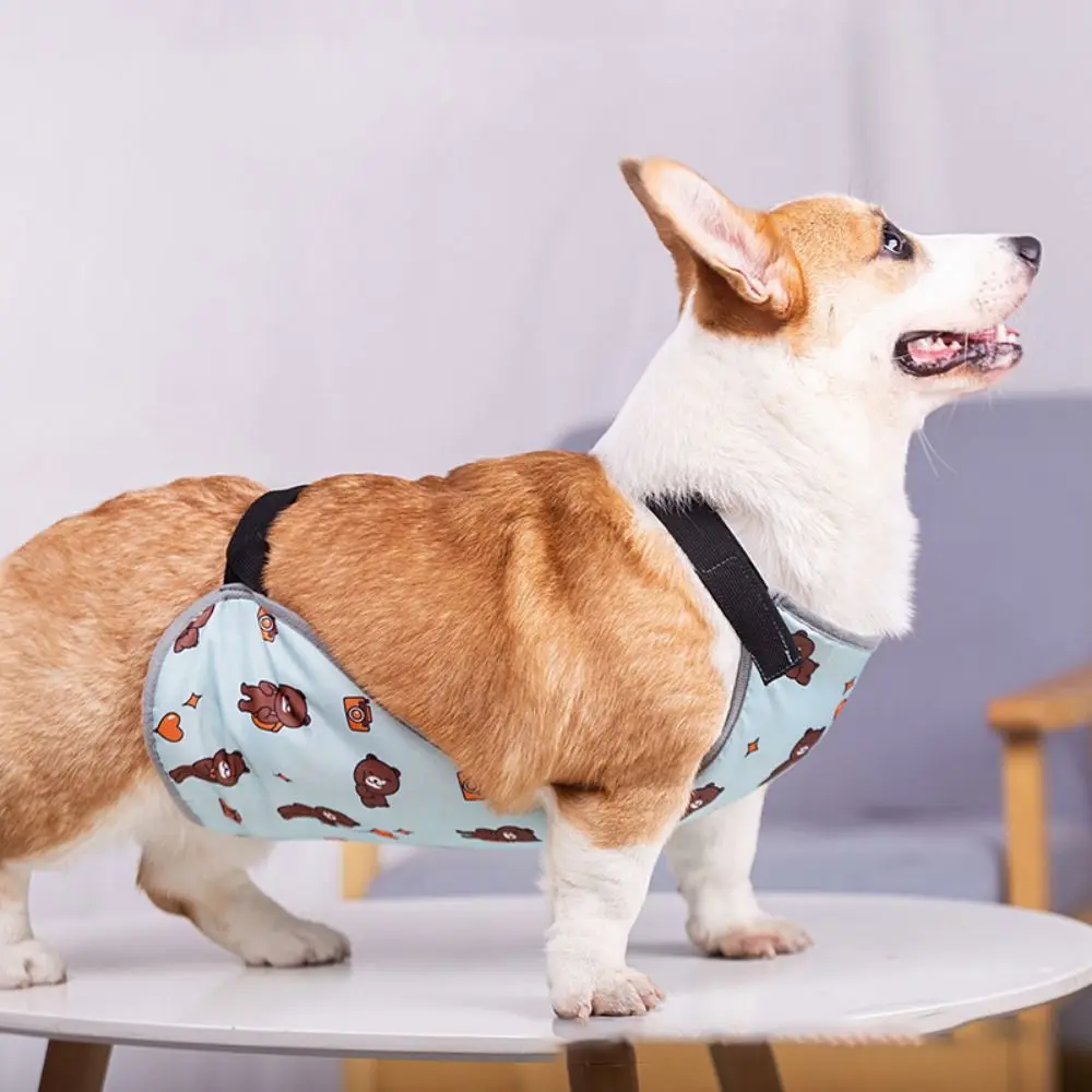 Anti-dirty Dog Belly Protection Clothing Breathable Waterproof Dog Belly Cover Dog Bib Cat Sterilization Suit for Dogs Cats