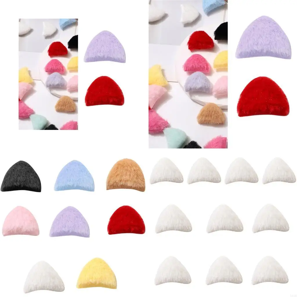 

10peeces Furry Kitten Wars Sewing Appliques