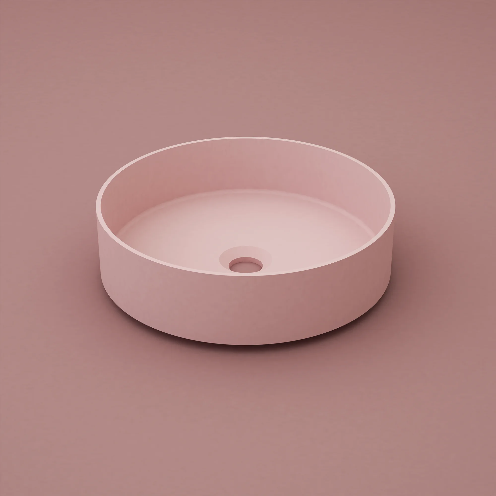 Modern Bowl Shaped Basin, Oval Art Solid Surface Basin, Hotel Decor, Bathroom, Small Sizes, Modern Style