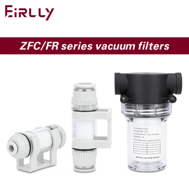 Mały filtr próżniowy rurociągu podciśnieniowego 050 ZFC100/200-04B/06B/08B/10 element filtrujący PFA150