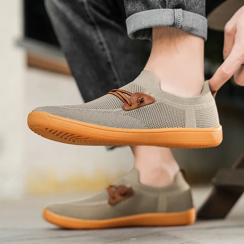 

Flat and Comfortable Tennis Shoes for Men and Women, Wide Version Barefoot Shoes, Casual and Simple Sports Shoes designer men's