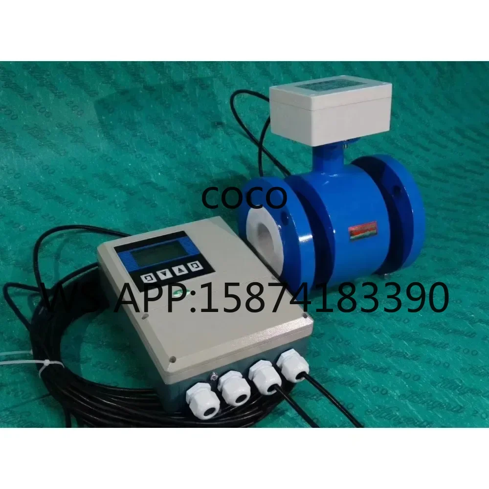 Water Conductivity Magnetic Flowmeter, Industrial Liquid Mass Flow Meter