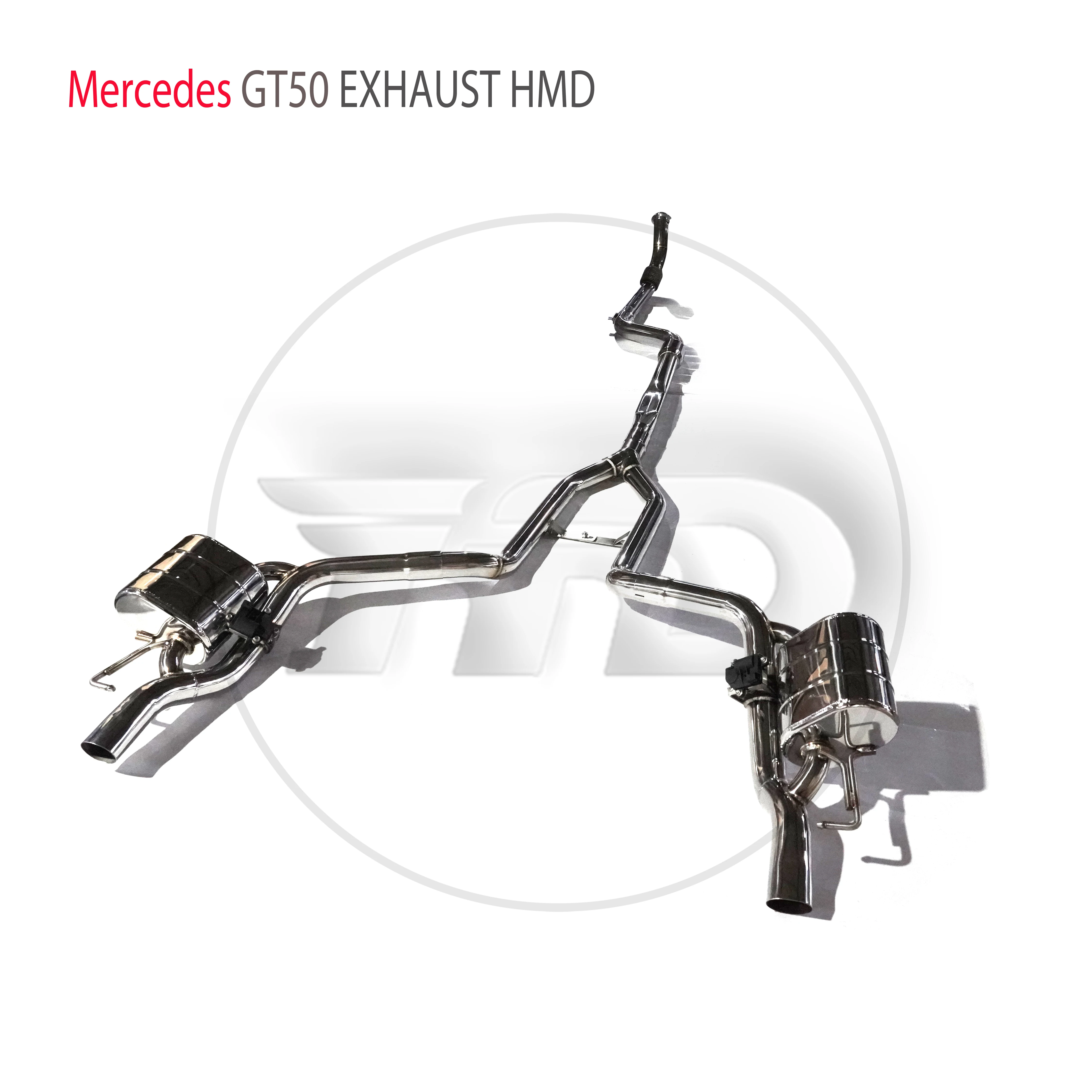 HMD Stainless Steel Exhaust System Performance Catback For Mercedes Benz AMG GT50 Auto Modification Electronic Valve Muffler