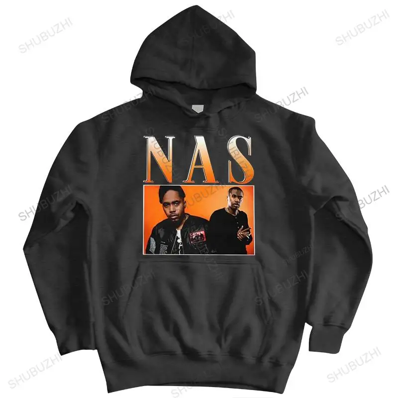 Cool Vintage Nas Illmatic zipper Men warm coat Pure Cotton hoody Leisure Hip Hop Rap hoodie Graphic pullover Clothing Merch