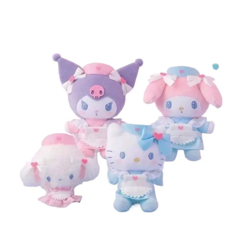 

New Kawaii Sanrio Hello Kitty Nurse Series Keychain Kuromi My Melody Cute Girl Backpack Keychain Cartoon Girl Holiday Gift