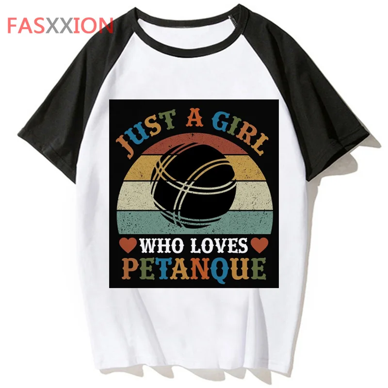 petanque t shirt t-shirt male streetwear for harajuku tshirt clothing hop tee men hip top funny