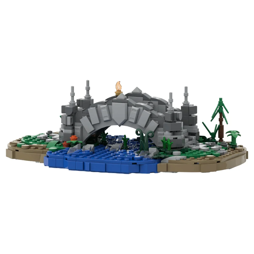 

MOC-219833 Bridge Building Blocks Blocks Toy Children's Birthday Gift