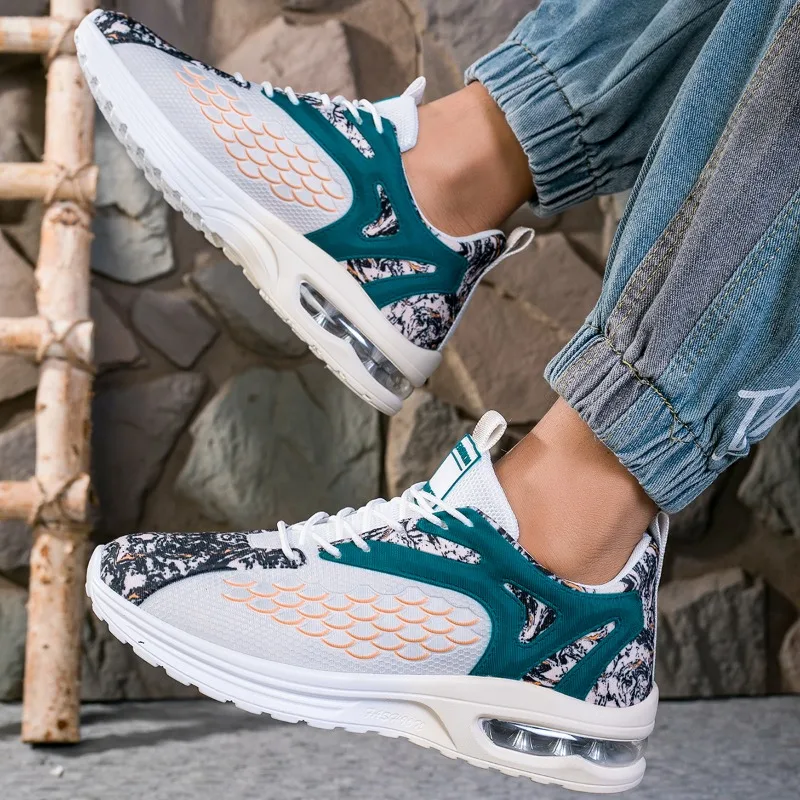 

Осенняя оригинальная мужская и женская спортивная обувь на шнуровке, модные легкие кроссовки для бега, мягкие устойчивые прогулочные туфли