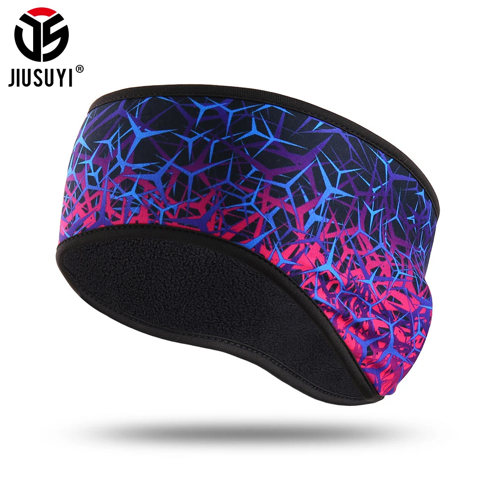 Winter Thermal Sports Headband Ear Warmer Running Sweatband Men Women Fleece Skiing Outdoor Hairband Headscarf Hair Accessories