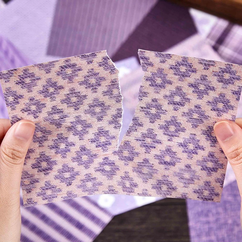 6パック/ロット Jingwei Weaving Languageシリーズ装飾フレッシュペーパーメモパッド