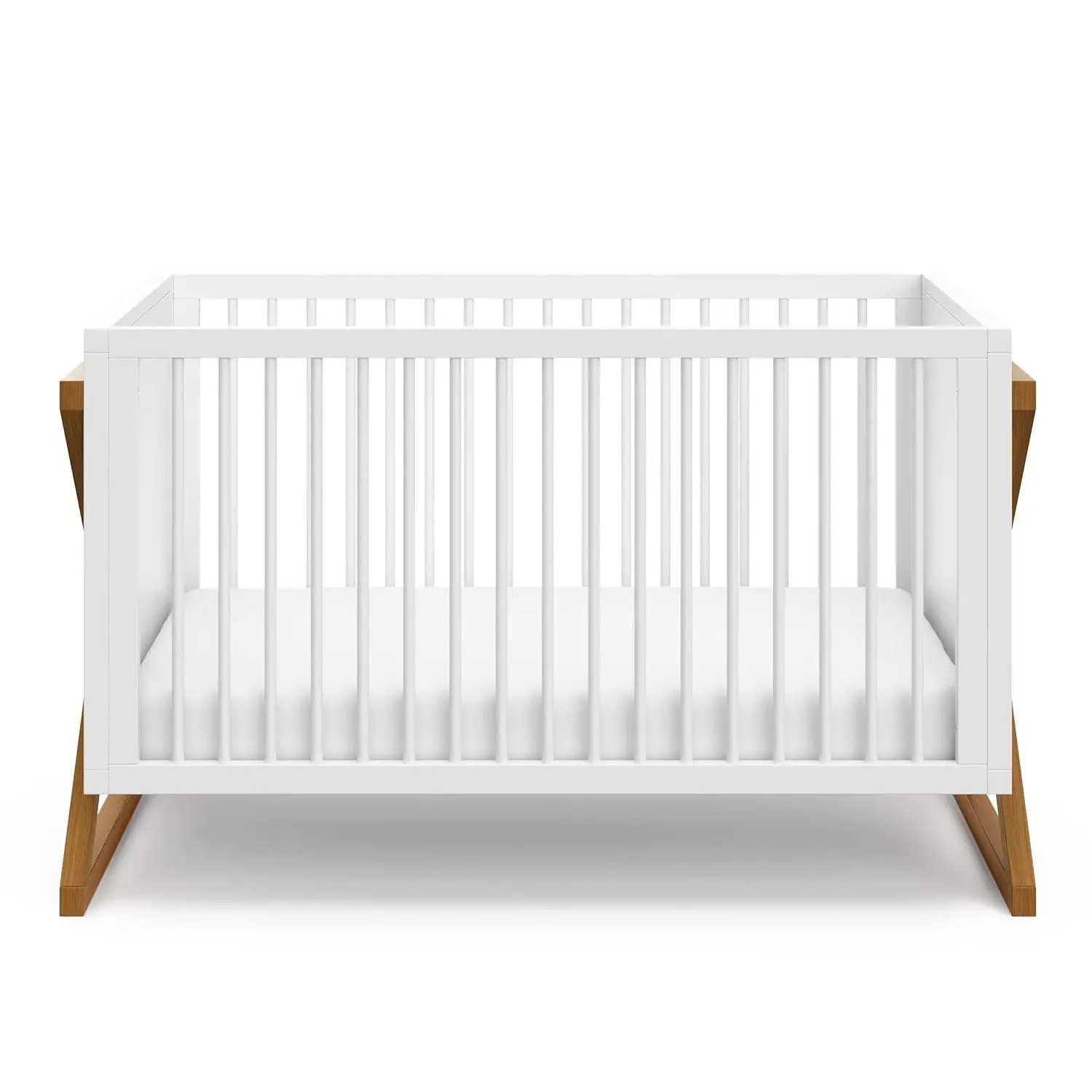 Storkcraft Equinox 3-in-1 Convertible Crib (Vintage Driftwood) Easily Converts to Toddler Bed & Daybed, 3-Position Adjustable